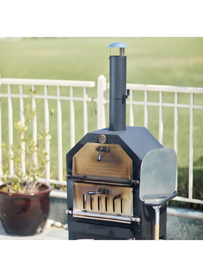 BAD AXE Bad Axe Pizza Oven  Portable Pizza Maker  Gas Powered Pizza Cooker  For Camping  Backyard  Party  Picnics  And Outdoor Kitchens  - Image 3