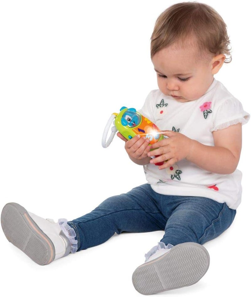 Chicco Puppy Phone Plastic Rattle for Ages 3-18 Months - Image 3