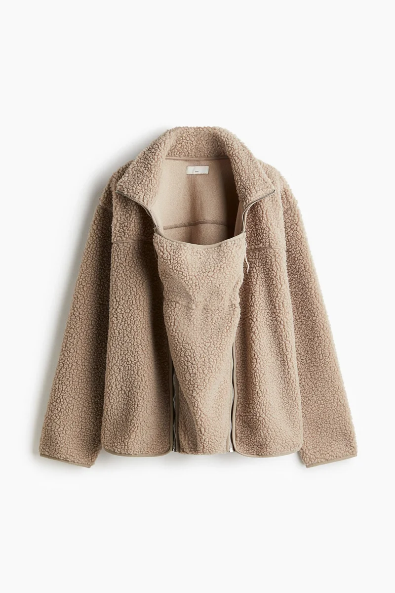 H&M  MAMA Before & After Babywearing teddy jacket for Women | Best Price UAE