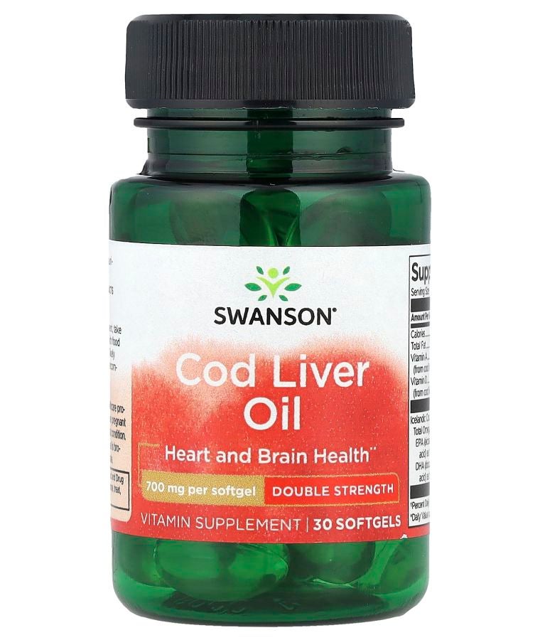 زيت كبد السمك 30 كبسولة لينة