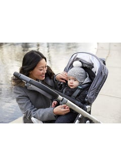 UPPAbaby UPPAbaby Leather Bumper Bar Cover - Black, One Size (Pack of 1)  - Image 5