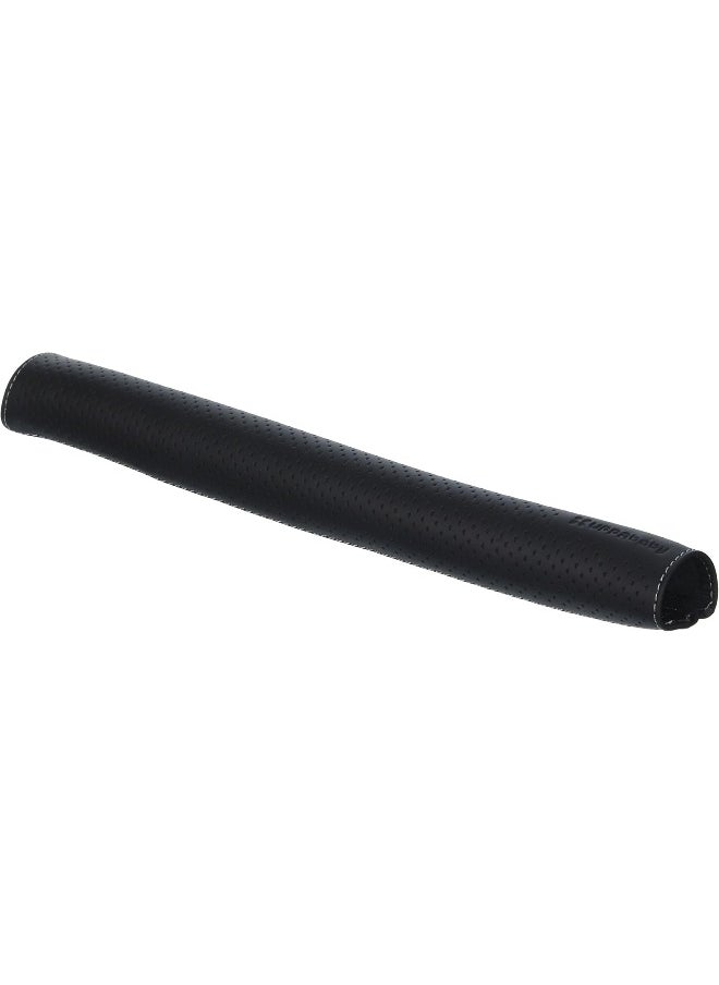 UPPAbaby UPPAbaby Leather Bumper Bar Cover - Black, One Size (Pack of 1)  - Image 1
