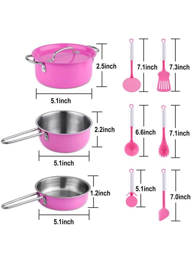 INNOCHEER - Kids Kitchen Cooking Playing Set 38 Pcs Kids Aprons For Girls Toddler Chef Hat Apron Dress Up Chef Costume Kids Baking Gift For 3 4 5 6 Year Old Girls Boys - Image 1