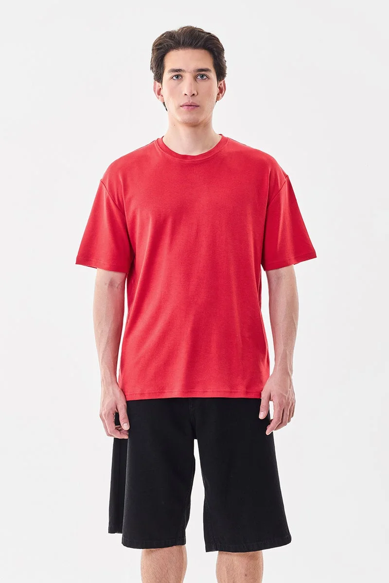 SNITCH 100% Cotton Oversized Core Lab T-Shirt