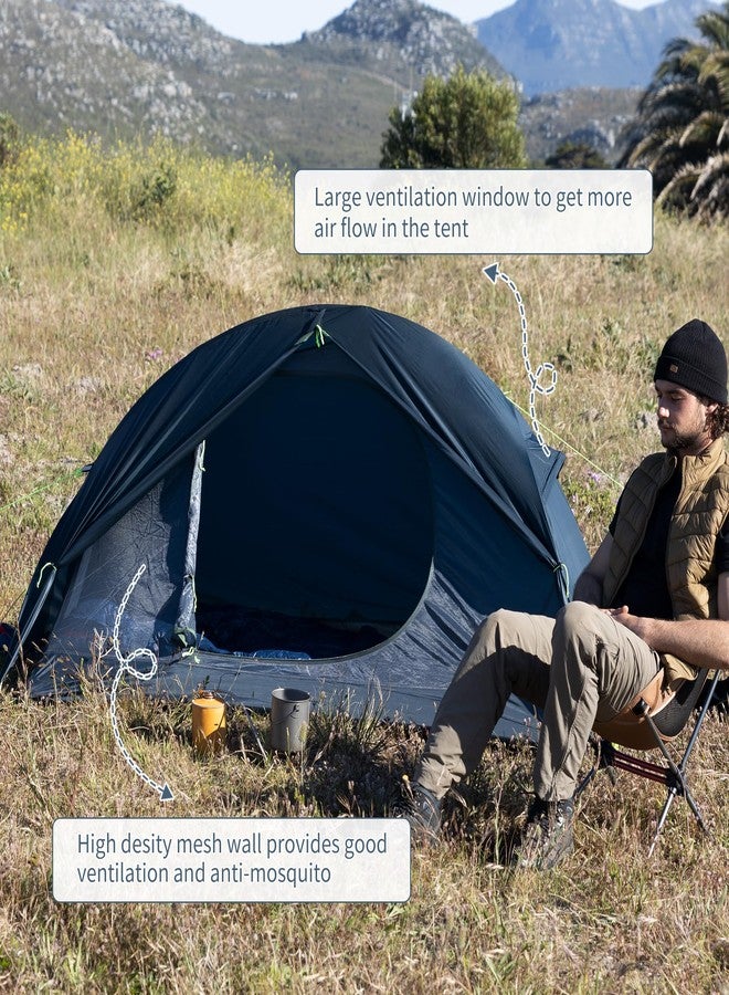 Naturehike Bikepacking 1 Person Tent, Waterproof Easy Set up Free Standing Single Person Tent, Lightweight Backpacking Tent for 1 Person, One Person Tent with Footprint Included - Image 5