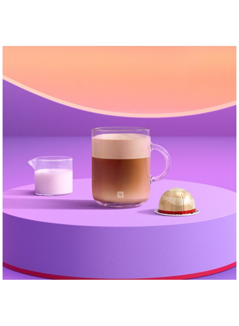 Nespresso Barista Creations Sweet Vanilla Decaffeinato VertuoLine Coffee Capsules – 10 Capsules - Image 4