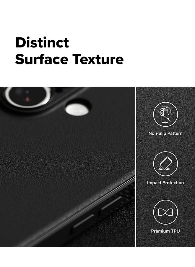 Ringke Onyx Case For iPhone 17, Enhanced Grip Tough Flexible TPU Shockproof Rugged TPU Bumper Drop Protection Phone Cover - Black - Image 3