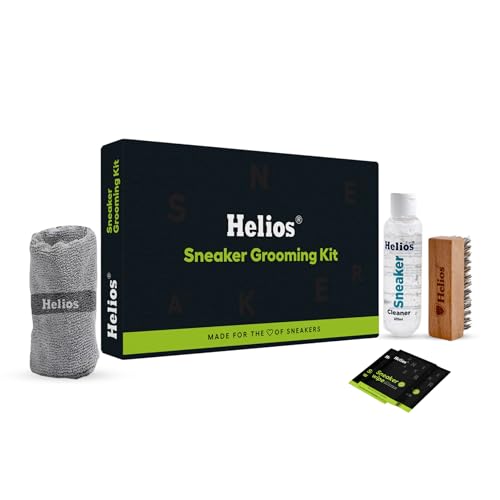 Helios Sneaker Grooming & Cleaner Kit | The Ultimate Sneaker Cleaner Experience | Shoe Cleaner Kit include: 125 ml Sneaker Cleaning Solution, 1 Shoe Brush - Image 2