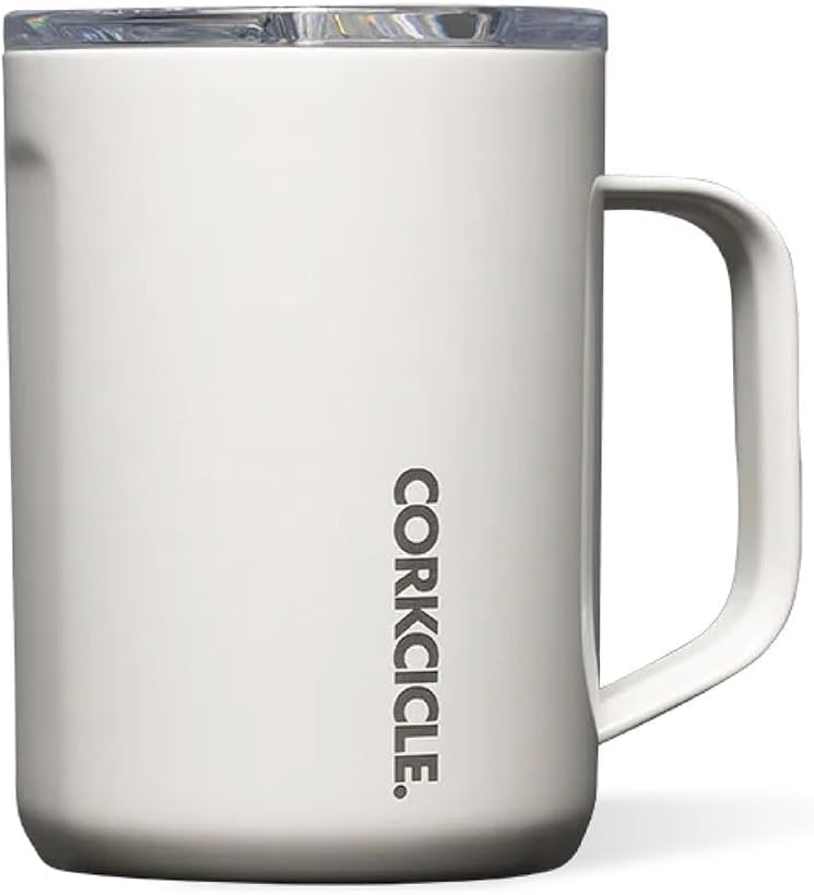 CORKCICLE Insulated Mug 470ml Oat Milk - Image 1