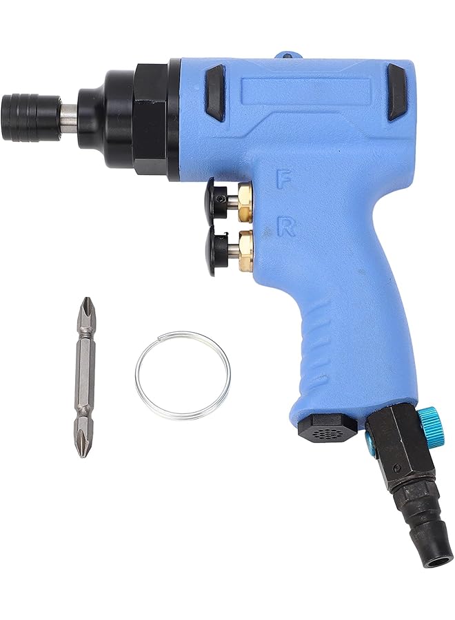 إيروريكس مفك براغي هوائي يدوي أداة مفك براغي هوائي مع تحكم في السرعة بدون خطوات 10000 دورة في الدقيقة لربط البراغي وفكها بسرعة - Image 1