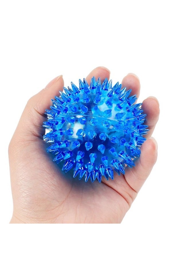 Loquat Direct 5.5CM6.5cm Barbed Massage Ball 7.5cm Flash Ball Toy Stall Selling Wholesale-Color:7.5cm Massage Ball - Image 3
