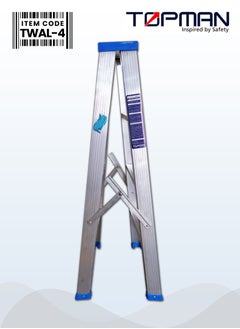 TOPMAN Aluminium Two Way Ladder 4 Steps  - Image 3