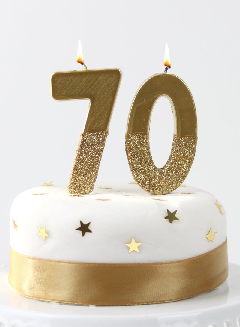 توكينج تيبلز شمعة عيد ميلاد بشكل رقم - Image 3