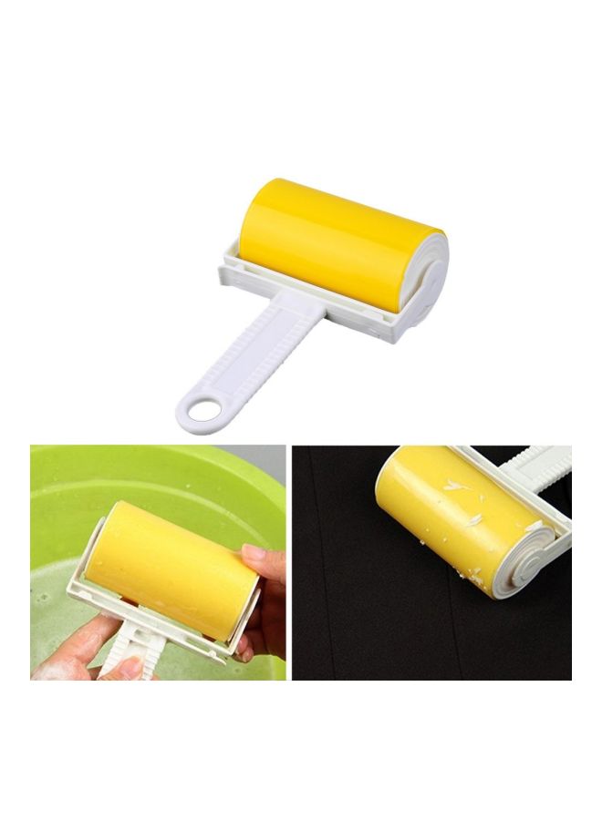 Loquat Washable Sticky Hair Roller Yellow - Image 2