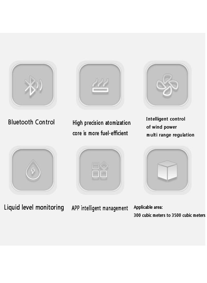 كابتن تيك Air Freshener Diffuser,Essential Oil Diffuser,Home,Hotel Diffuser Machine,（Black） - Image 4