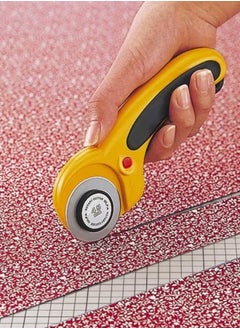 OLFA 1 Piece The Maximum Sharpness Made in Japan 45 Millimeter Tungsten Steel Ergonomic Rotary Cutter  - Image 2