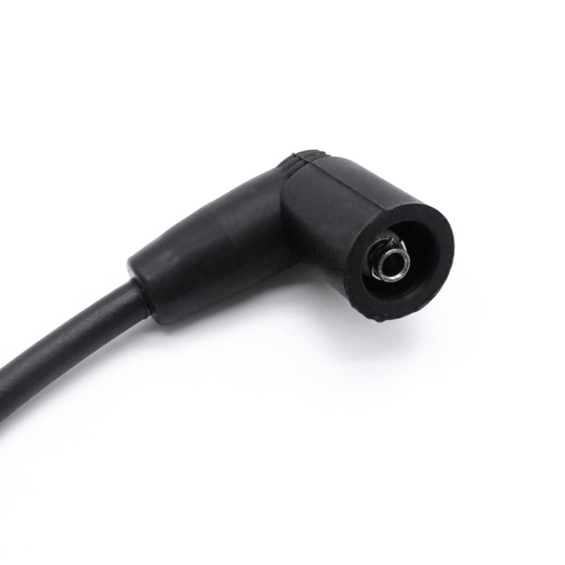 Ignition Wire Set: 4 Black Low-resistance Heat Conductors - Premium Durable Corrosion-resistant Easy-to-install Ignition Cable Kit for VW Bora Golf 4 1J Lupo 6X 6E 1.4+1.6 Polo 6N1 1.6 6N2 9N 1.4 - Image 4