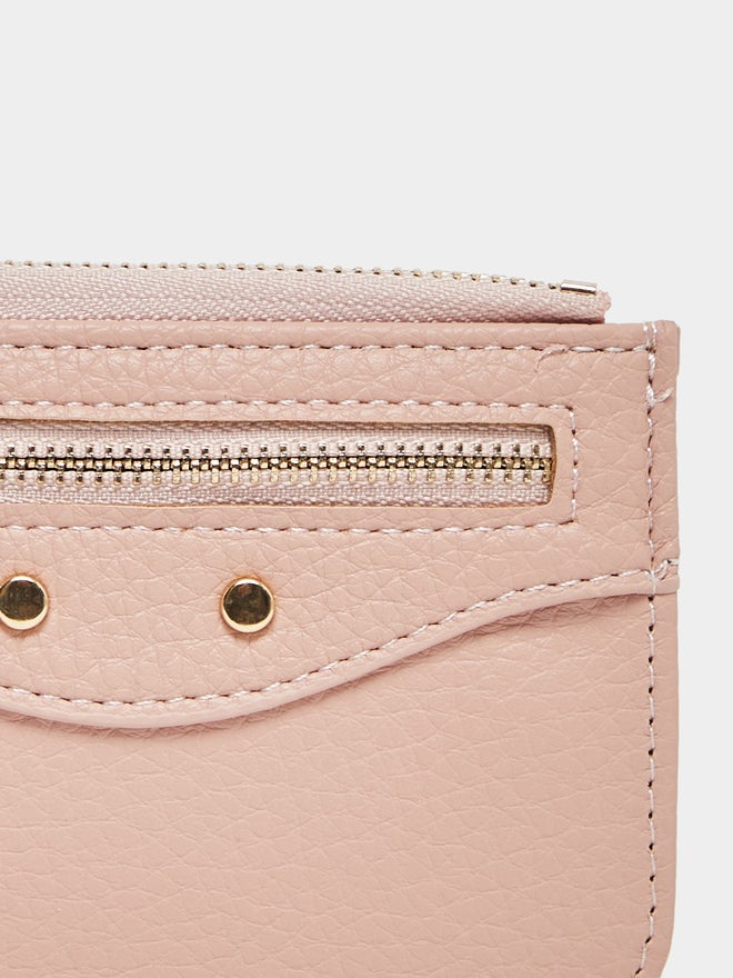 Styli Styli Textured Wallet with Zip Closure  - Image 3