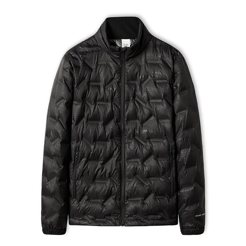 Winter Down Jacket Men'S Graphene Material Thermal Pressing 650 Canopy Warm-Keeping Casual Lightweight Down Jacket Women'S Jacket - Image 1