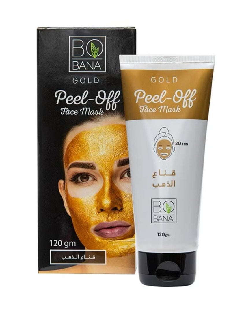 ماسك بوبانا الذهبي للوجه قابل للتقشير، 120 جرام