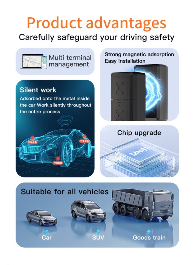 كامب GPS Vehicle Tracker,GPS car locator (3000mAh) - Image 4