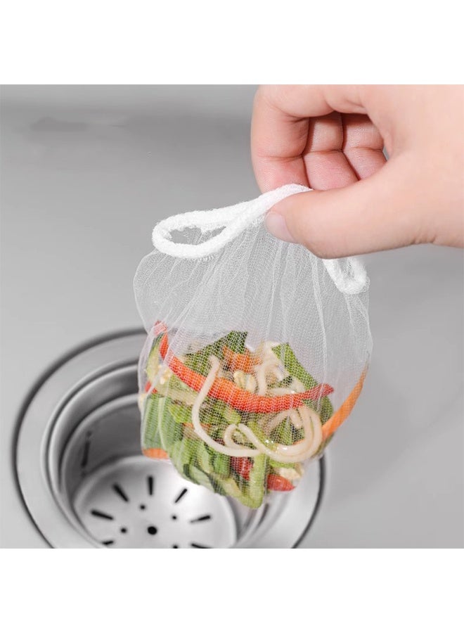100-Piece Sink Strainer Bags White - Image 5