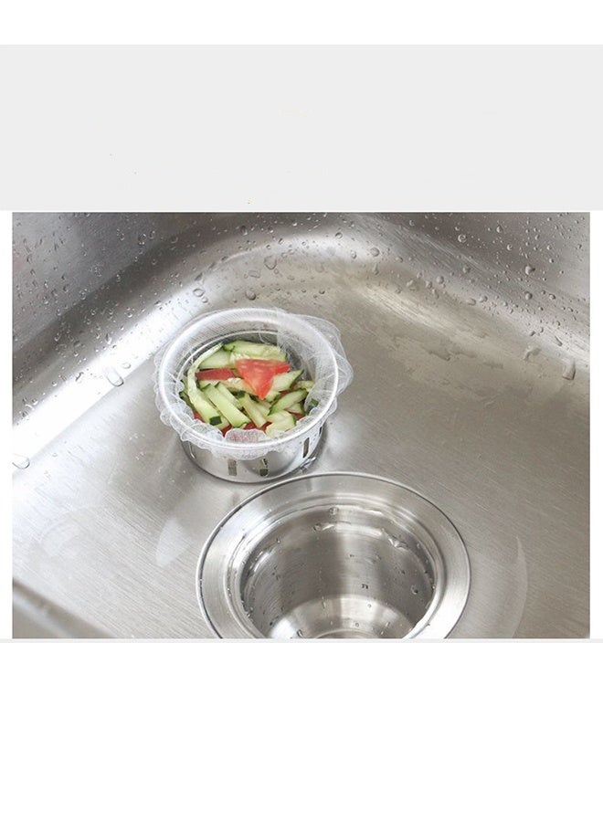 100-Piece Sink Strainer Bags White - Image 4