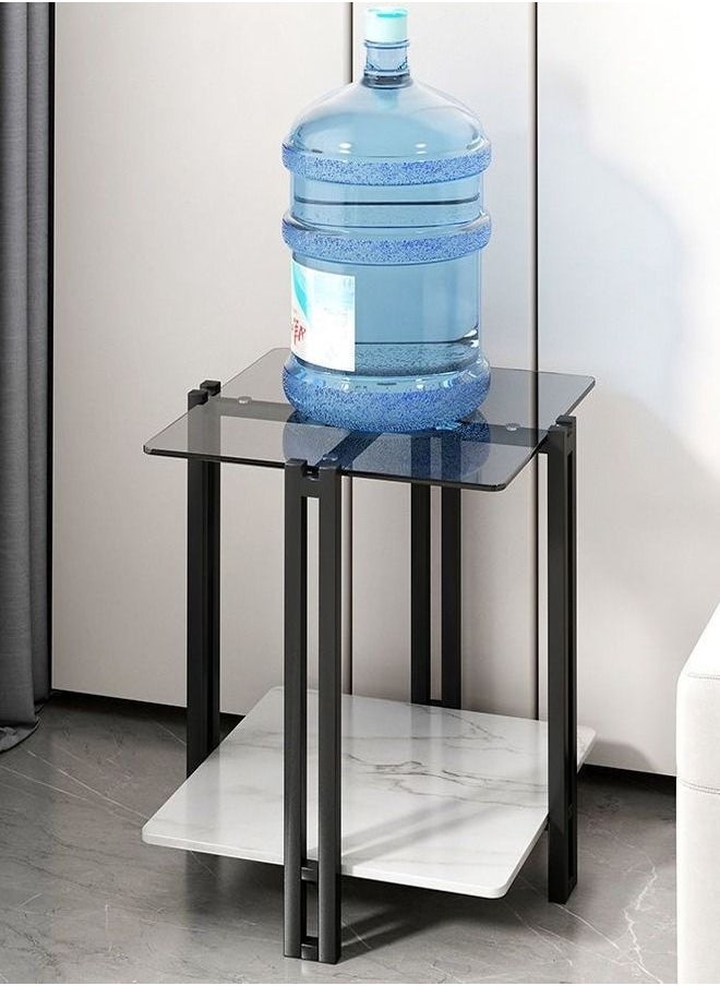 C&C Home - Multipurpose Portable Modern Design Stylish Table Nightstand Sofa Side Bedside Entryway Table 48 x 48 x 60 cm - Image 1