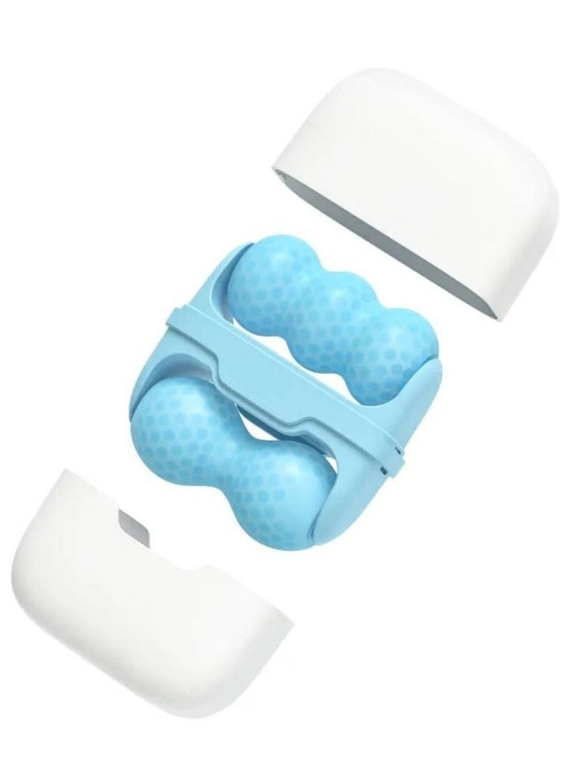 Prime Ice Mold Ice Roller Ice Maker For Face And Eyes Puffiness Relief Shrink Pores & Tighten Skin Reusable Face Ice Face Roller Skin Care Tools  Plastic Cover-Blue - Image 1