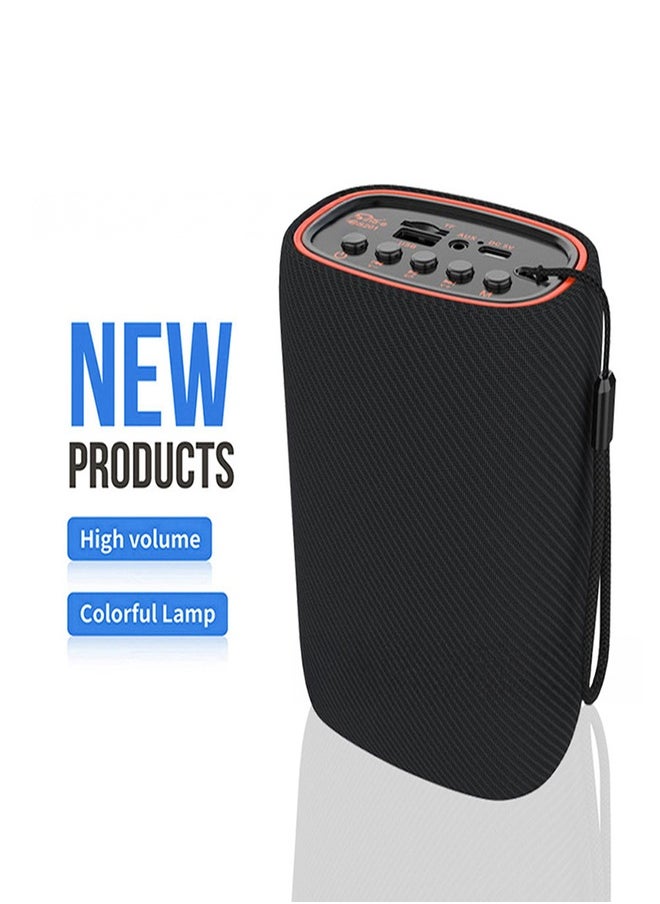 The Sing-e ZQS201 portable speaker is a compact yet powerful audio device designed to deliver a high-quality audio experience anywhere. It features a rechargeable 1000mAh battery and supports Bluetooth music playback, MicroSD card playback, USB input, and AUX input, making it ideal for home or on-the-go use.