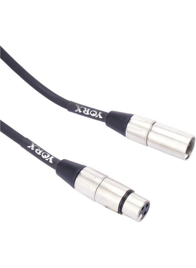 YORX YORX-CABLES MP-280-10M BK Microphone Cable XLR M - XLR F  - Image 1