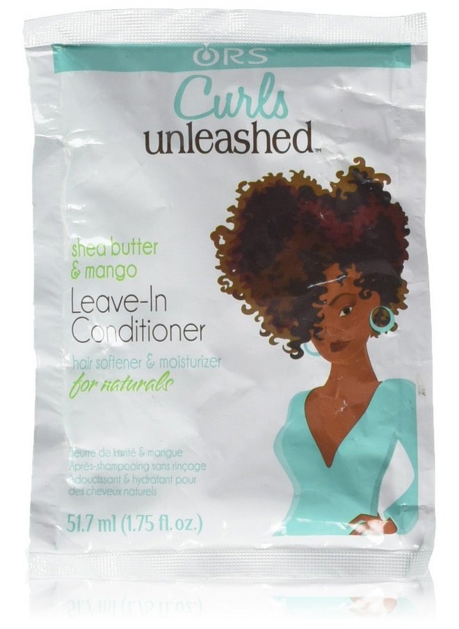 Curls Unleashed Urls Unleashed Shea Butter And Mango Moisturizing Leavein Conditioner (1.75 Oz) Travel Packet (Pack Of 1)  - Image 1