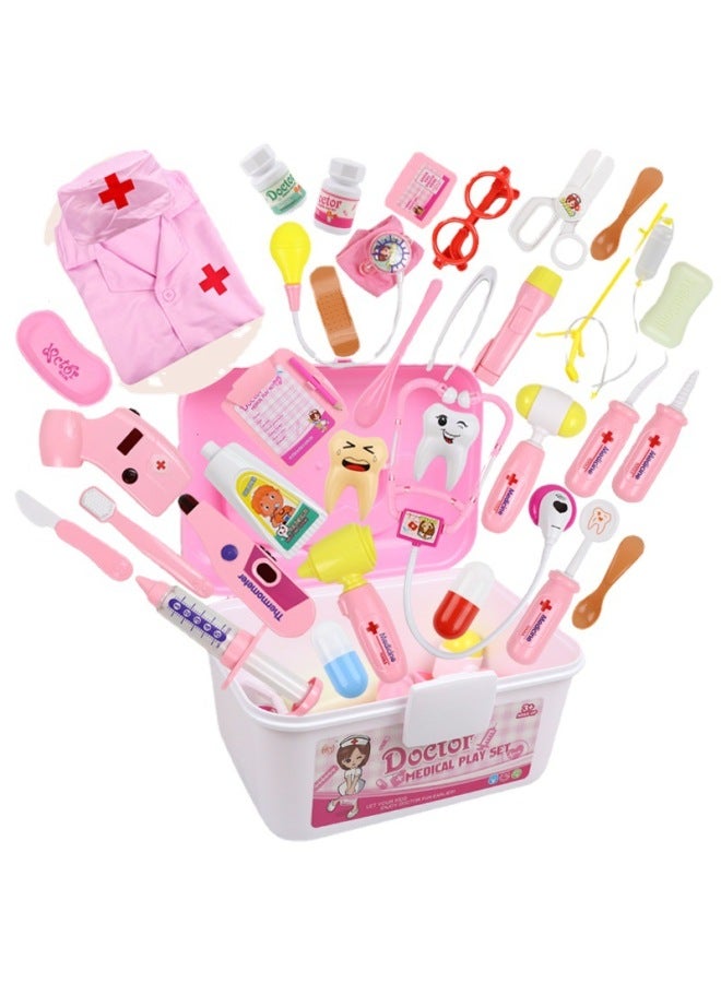 Children's Plastic Medical Kit Toy Realistic Simulation Doctor Needle Play Pretend Play Gift For Boys And Girls-Color:OEM Processing Customization - Image 2