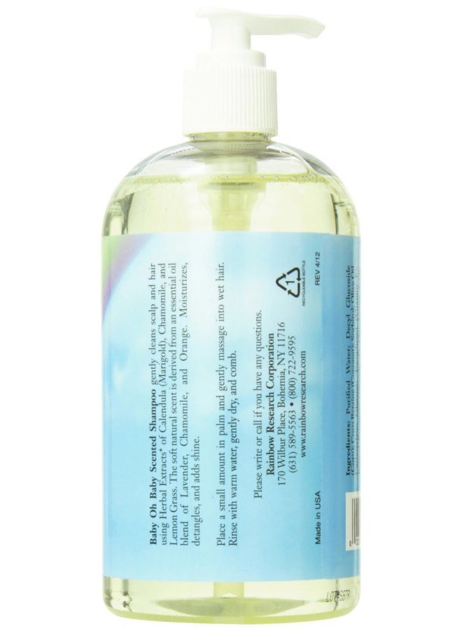 Rainbow Research Scented Organic Herbal Shampoo, 16 Fluid Ounce - Image 2