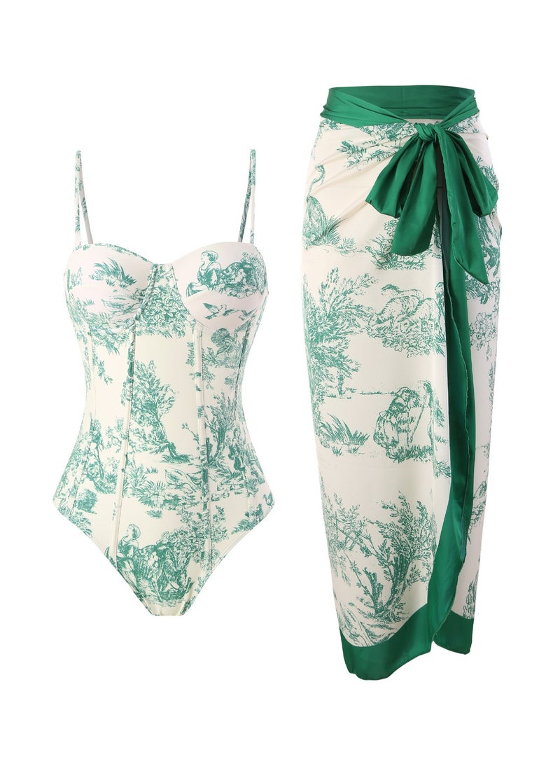 KUYING New One-Piece Conservative Swimsuit - Image 1