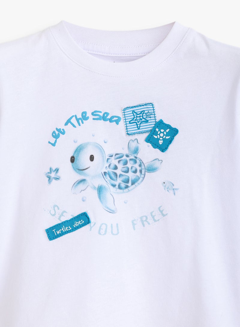 Junior Baby Boys Over Size T-Shirt - Image 2