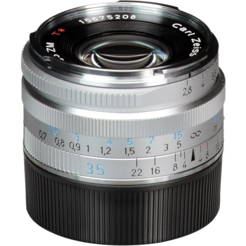 ZEISS Ikon C Biogon T ZM 2835 WideAngle Camera Lens for Leica MMount Rangefinder Cameras Silver - Image 3