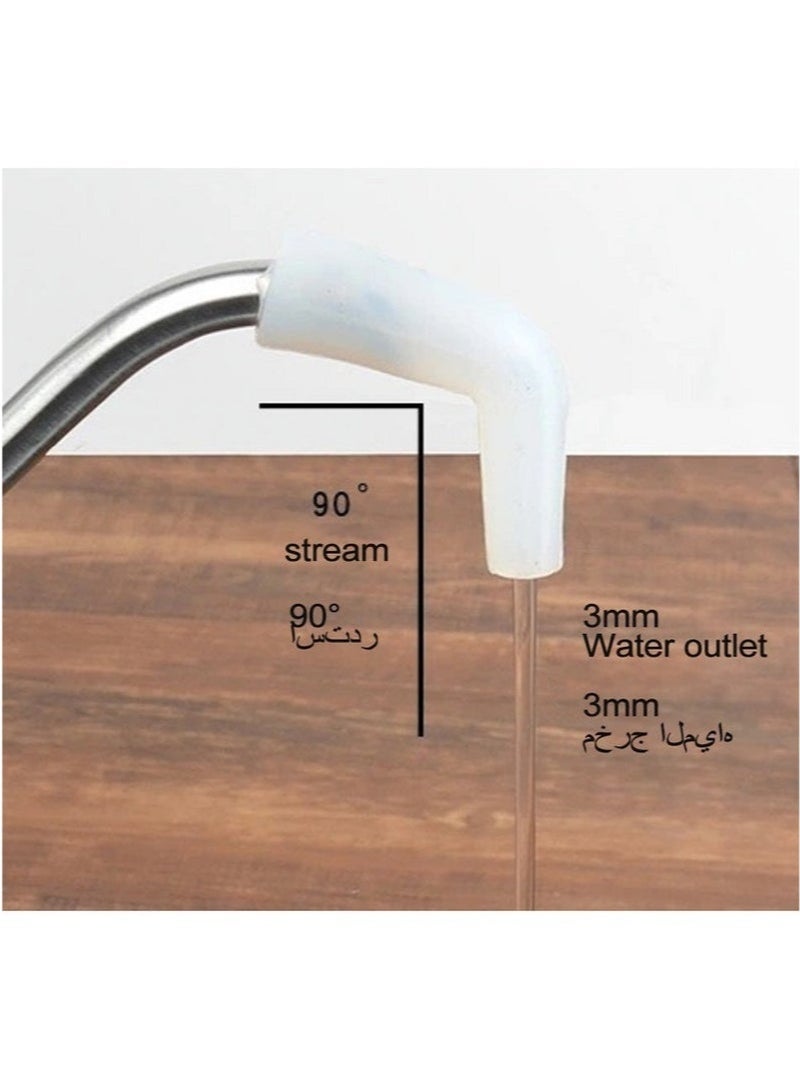 كيلا وعاء تقطير القهوة فوهة تقييد تدفق قابل للتعديل جزء بديل متوافق أباريق تقطير القهوة المتخصصة غلاية عنق الإوزة - Image 5