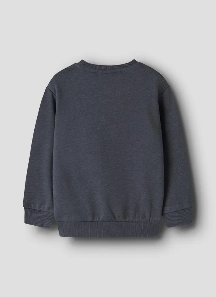 Name It Kids All Over Printed Pullover Sweatshirt