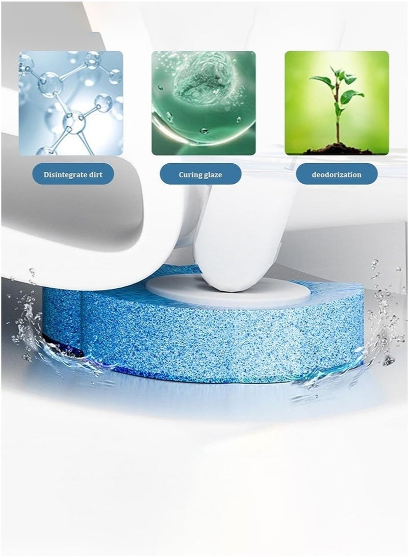 18 disposable toilet brush replacement brush heads, Sanxiang replacement sponge brush head for bathroom toilet cleaning, hangable toilet brush, safe and hygienic more secure (only applicable to the - Image 4