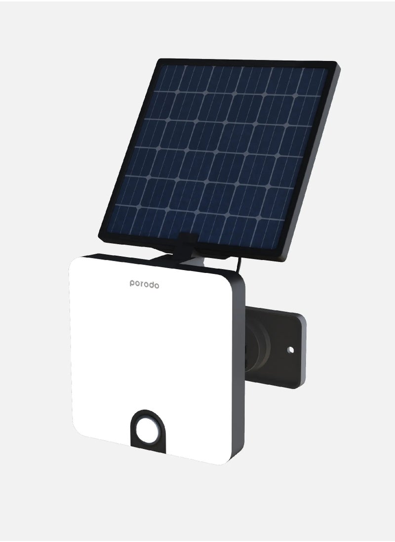 Smart Outdoor Solar Lamp With Built-in Battery 14x14cm Polysicion Solar Panel Up to 8 Hours Working Time 2000mAh Battery 3-5m PIR Sensor Distance IP44 Water Resistant 800 Lumens - Black - pzsku/Z62E72E00B2A28D2F07F7Z/45/_/1734079646/8669167d-712c-4aa9-8d17-034ba177df9f