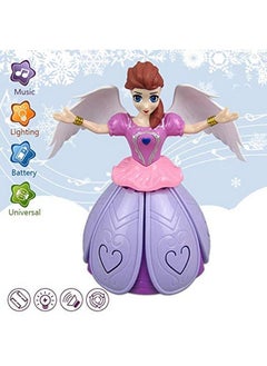 Dancing Miracle Princess Toy Doll With Wings Interactive Revolving Cute Doll Colorful Led Lights And Music For Girls (Design 2) - pzsku/Z62E74271D0AD248740DBZ/45/_/1733730138/89b7c207-b091-4ffe-bd28-1591b8d151f9