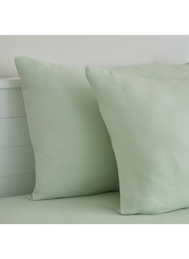 Home Box Derby 2-Piece Solid Microfiber Pillowcase Set 45 X 70 Cm  - Image 3