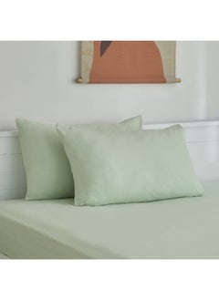 Home Box Derby 2-Piece Solid Microfiber Pillowcase Set 45 X 70 Cm  - Image 4