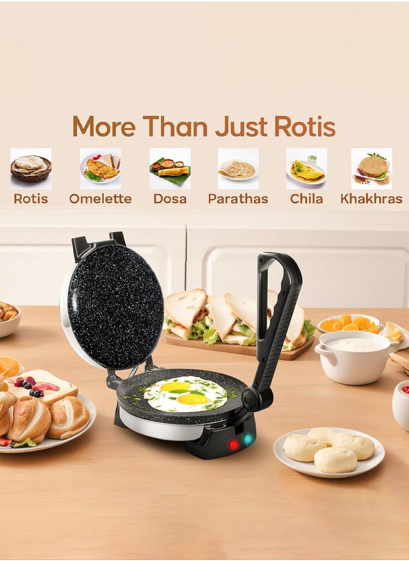 Generic - Tortilla, Bread, Motazeez And Chapati Maker Size 22cm With A Capacity Of 900 Watts - Image 1