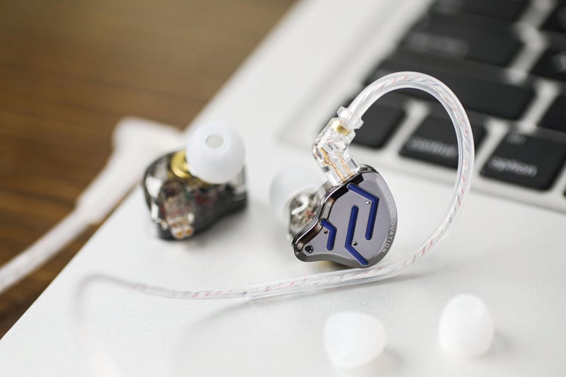 Linsoul لينسول KZ ZSN PRO 2 سماعة أذن داخلية، 1BA+1DD سائق هجين سماعات HiFi IEM، سماعة سلكية، كابل فضي قابل للفصل 2Pin مخصص لعشاق الصوت (بدون ميكروفون، أسود) - Image 4