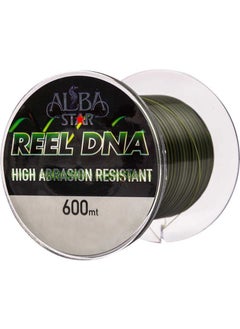 AlbaStar Reel Dna 0.30 mm 600M Fishing Line Camouflage 6.4 kg Pull 