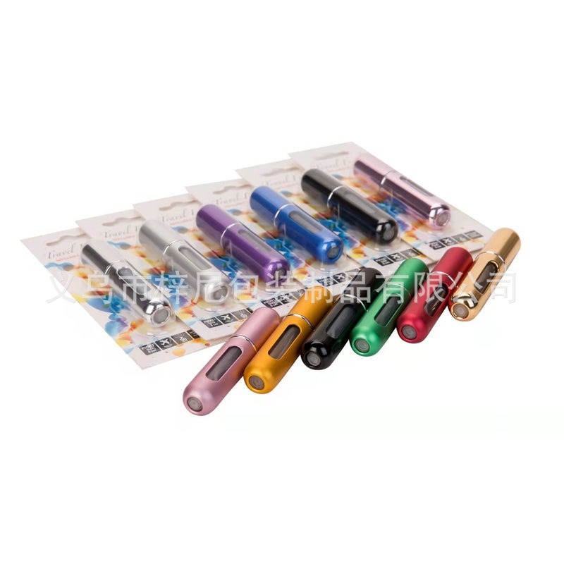 New 5Ml Bottom Filling Perfume Spray Bottle Electrochemical Aluminum Recyclable Perfume Filling Bottle Portable Cosmetic Bottle - Image 4