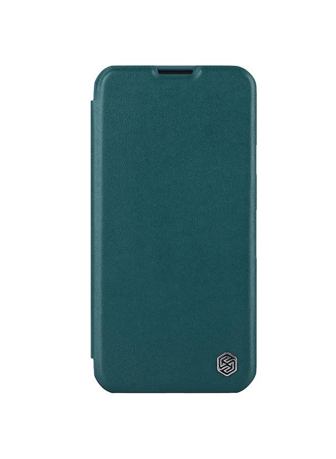 Nillkin Case For iPhone 15 QIN Series Pro Plain Leather Phone Case - Image 2
