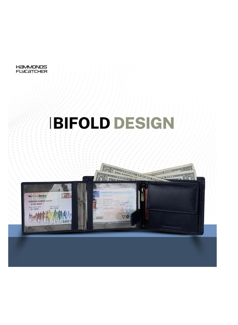 HAMMONDS FLYCATCHER RFID Protected Bi-Fold Wallet for Men Leather Original, Mens Wallet, Leather Wallets for Men, Classic Purse with 4 Card Slots, Coin Pocket, Mens Gift - Image 2